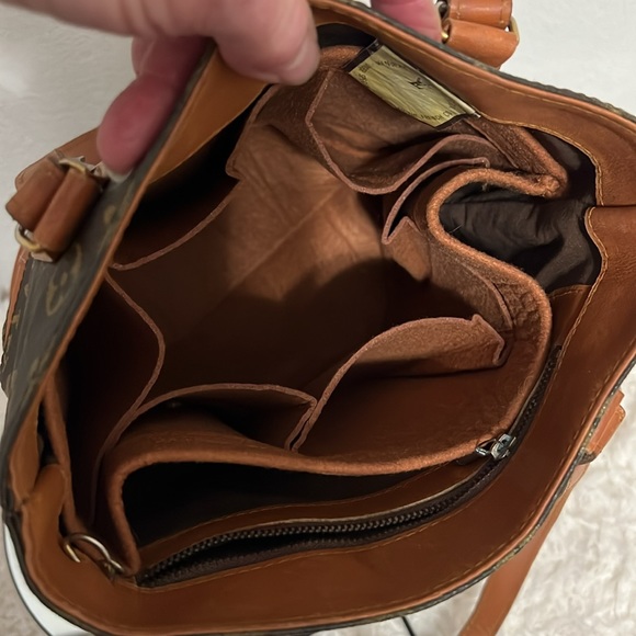 Authentic Rare Vintage Louis Vuitton The French Co Made in USA Bucket GM… - Picture 10 of 17